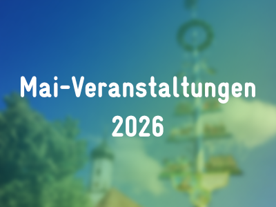 Mai Veranstaltungen 2026 VGI