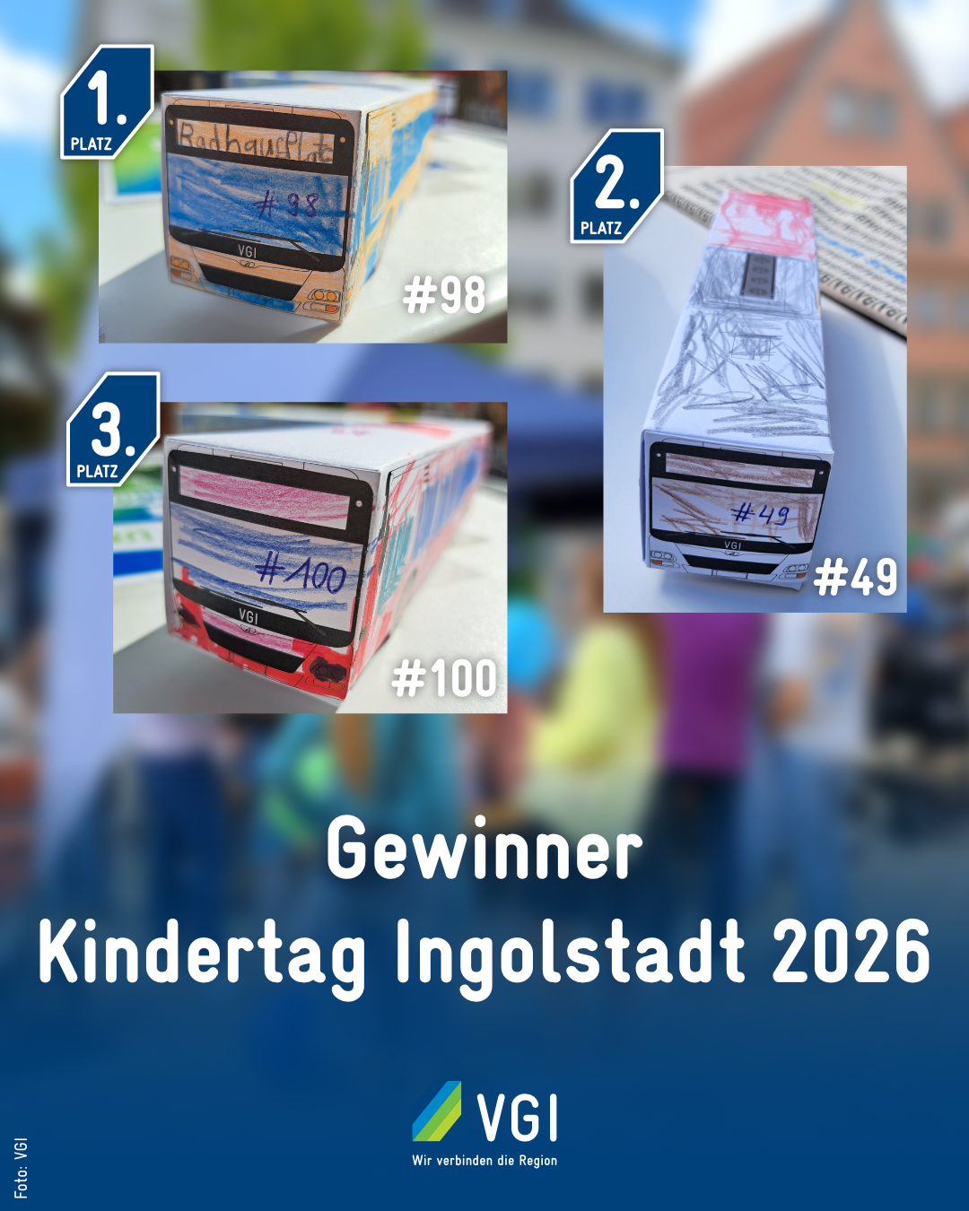 Gewinner Kindertag Ingolstadt 2026 - Bastelbusaktion VGI
