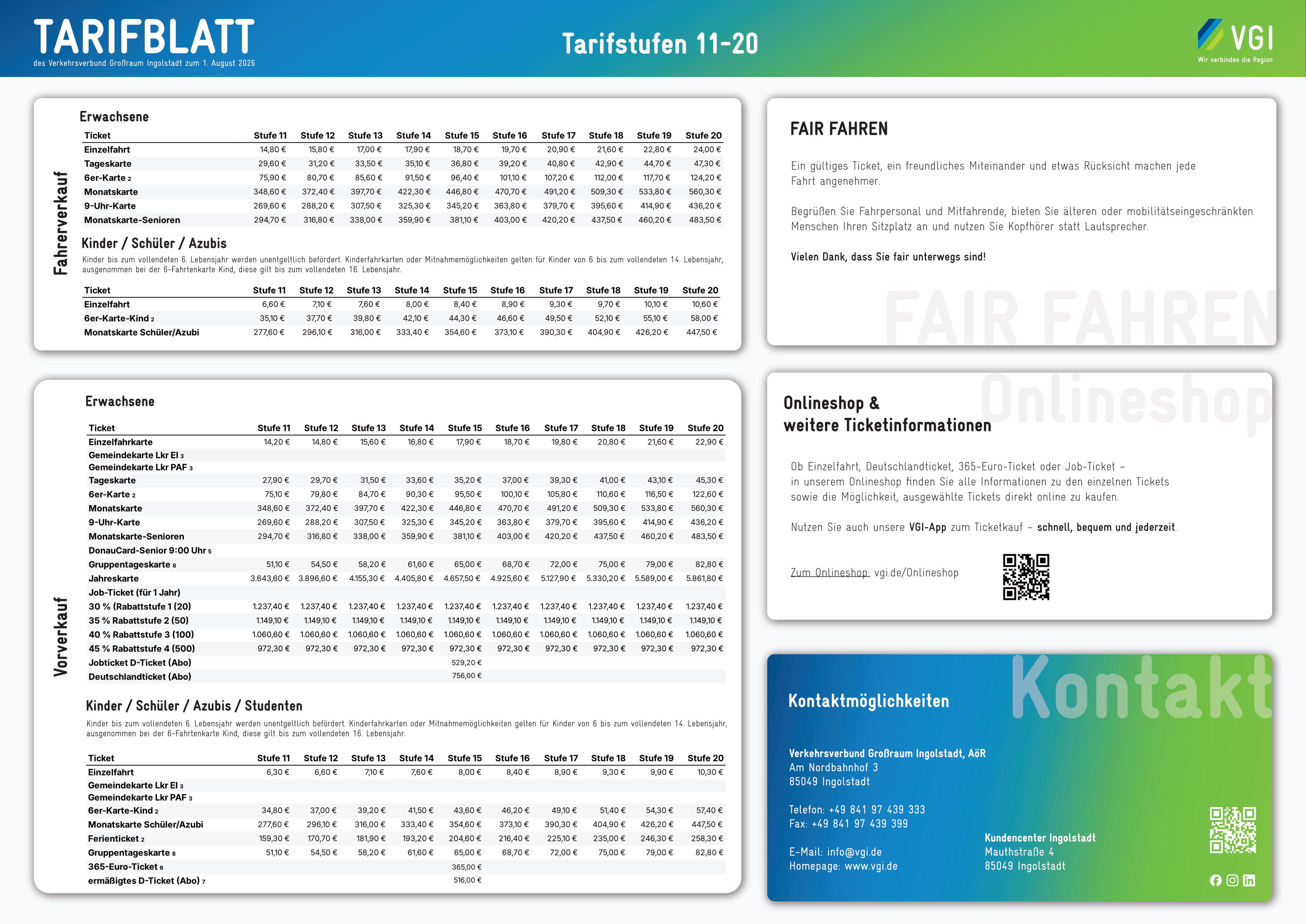 Tarifblatt 11-20